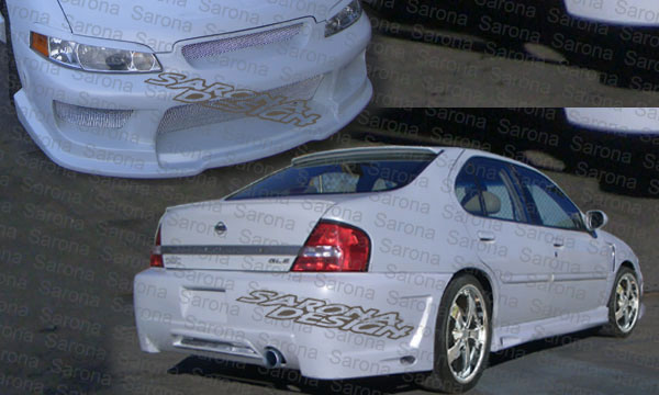 Custom Nissan Altima  Sedan Body Kit (1998 - 2001) - $1290.00 (Manufacturer Sarona, Part #NS-026-KT)